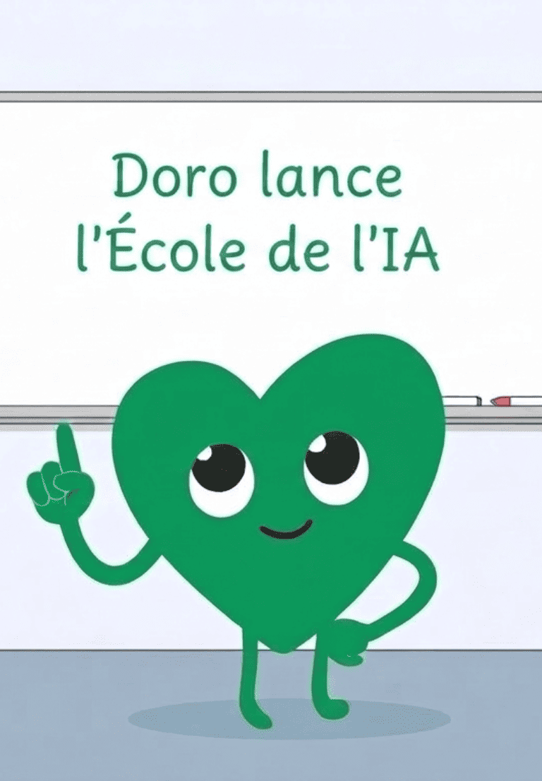 Le professeur Doro qui vous apprend à utiliser l’IA