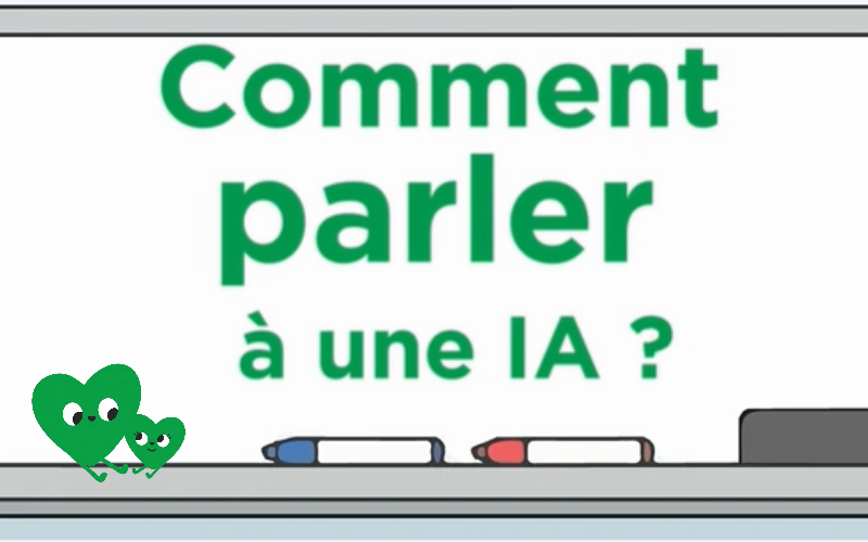 Le professeur Doro qui explique comment parler à une IA