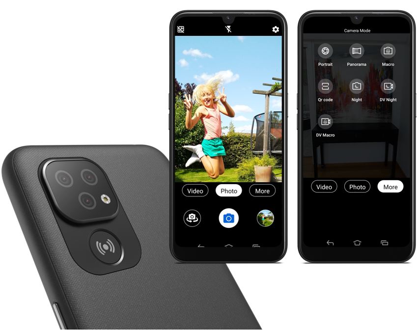 Doro Doro 1381 Noir Double Sim - Smartphone Doro La Poste Mobile