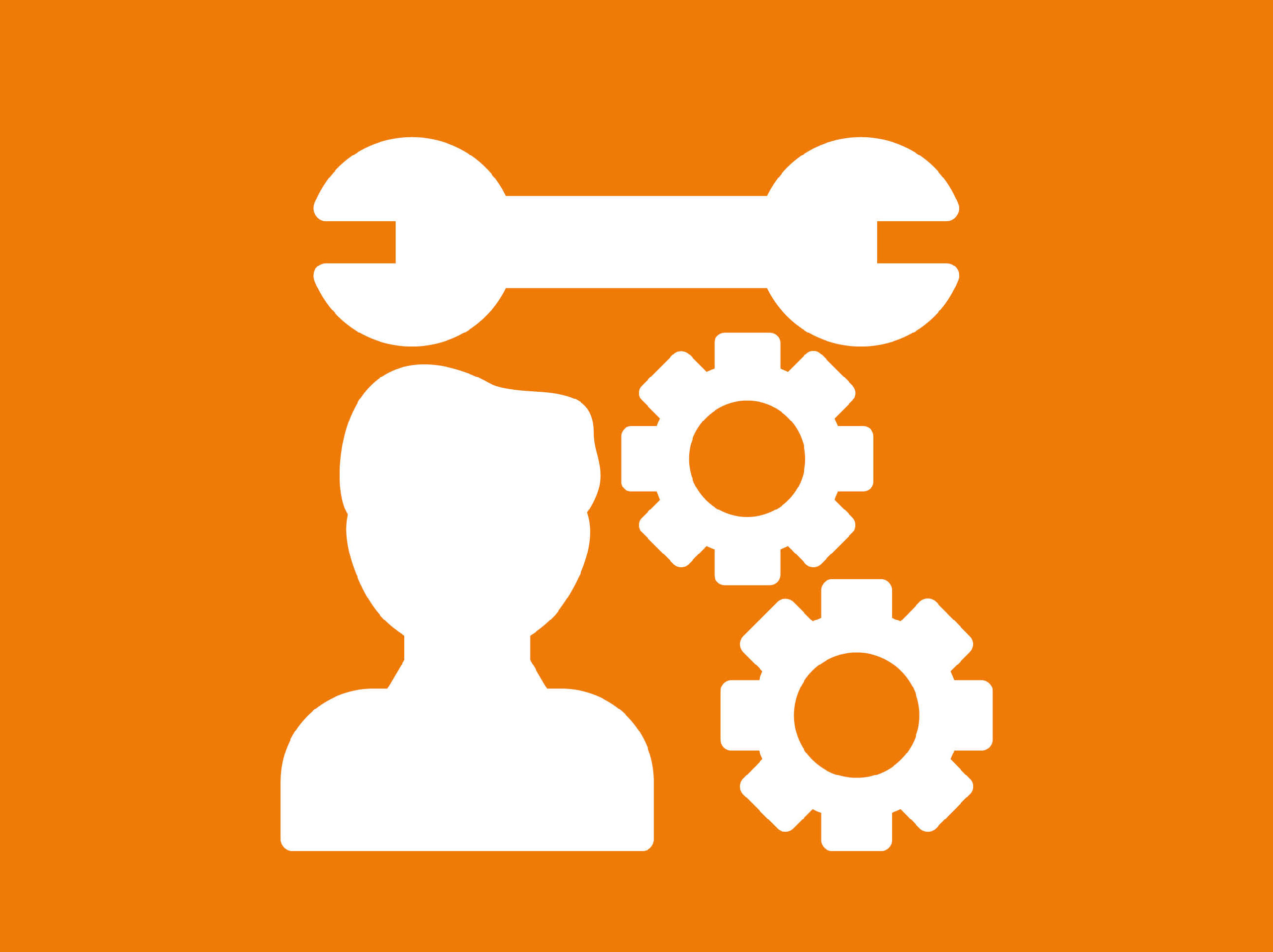 Illustration showing tools and settings for customisation