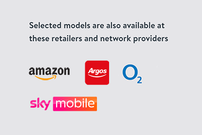 Selected retailers available