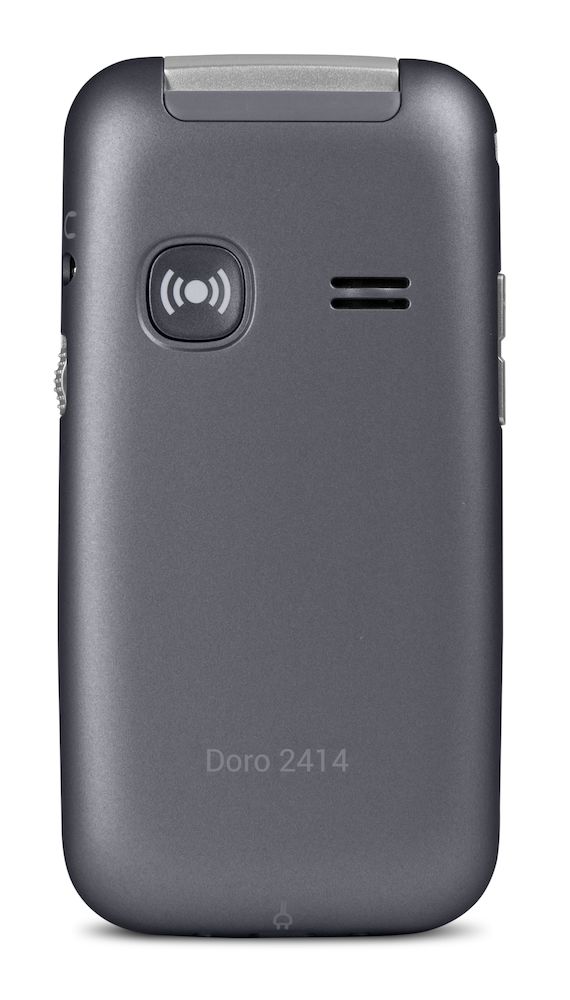 Doro 2414 steel silver back 