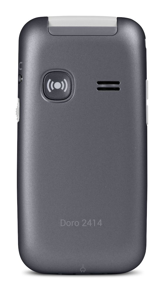 Doro 2414 steel white back 