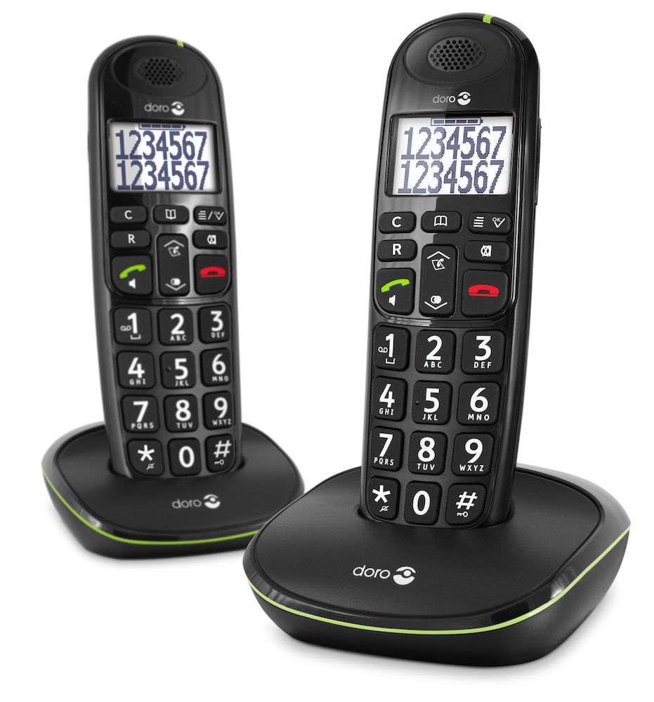 Doro PhoneEasy 110 black duo 