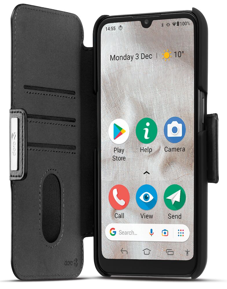 Smartphone Doro Liberto 825, Black Telephone Mobile Phone Accessories Doro  6530, mobile case transparent background PNG clipart