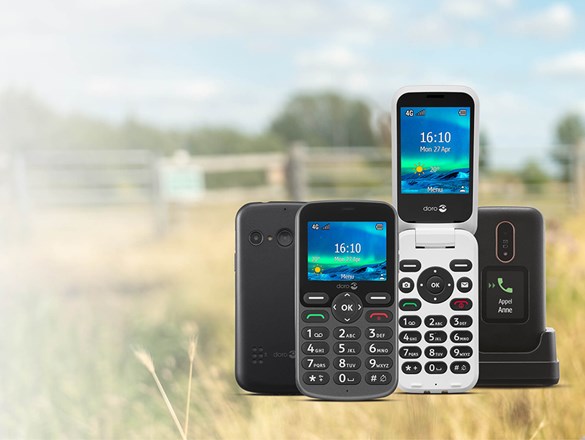 Doro Téléphones portables pour seniors 5860 Téléphone mobile – acheter chez